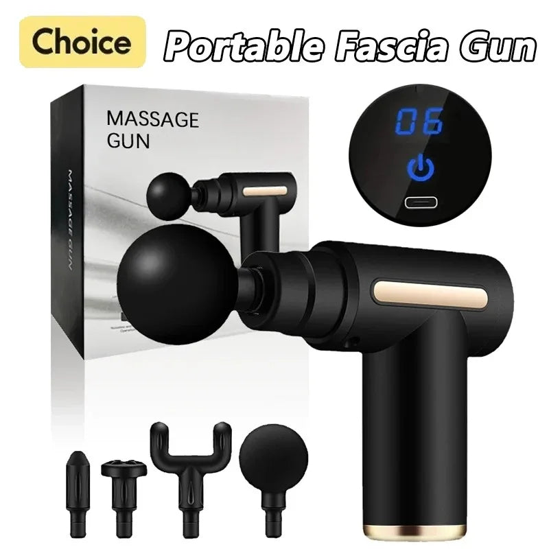 Portable Fascia Gun Deep Tissue Massage