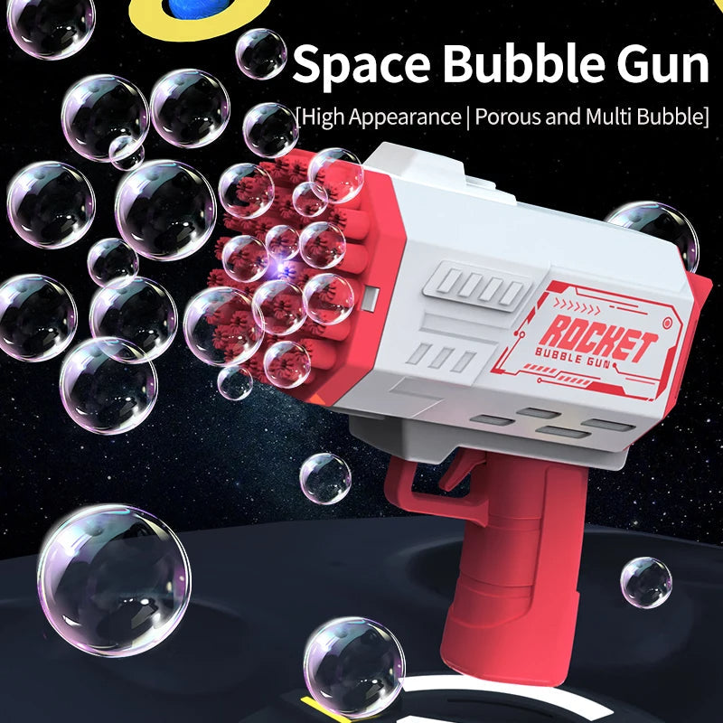 40 hole handheld children's bubble machine electric