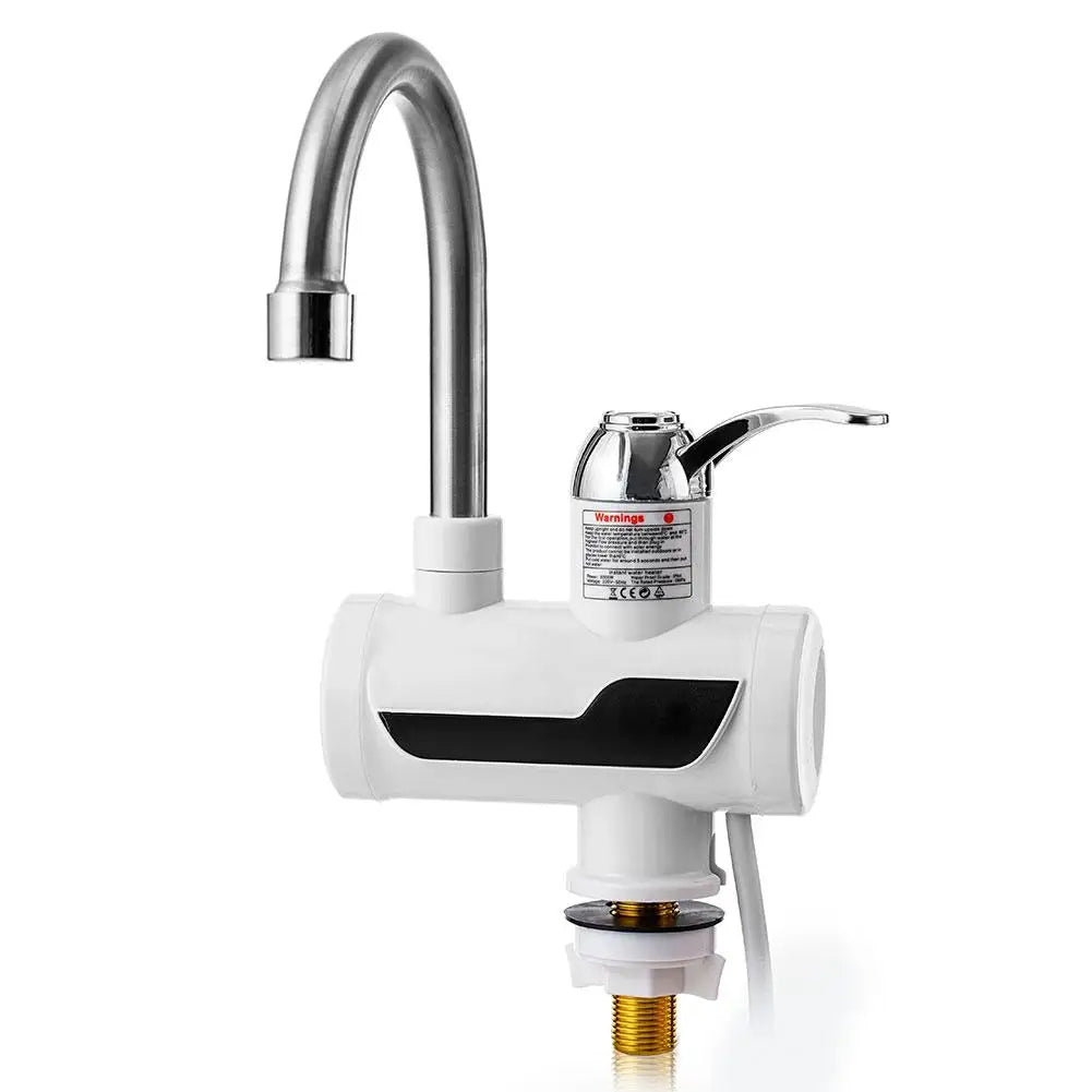 Instant Water Heater Electric Hot Water Heating Kitchen Display Tap Faucet Temperature