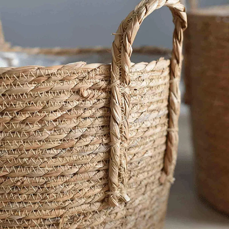 Scandinavian Hand-woven Flower Basket