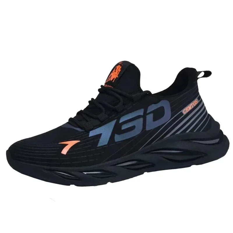 Men's casual light mesh sports shoes summer breathable cool running