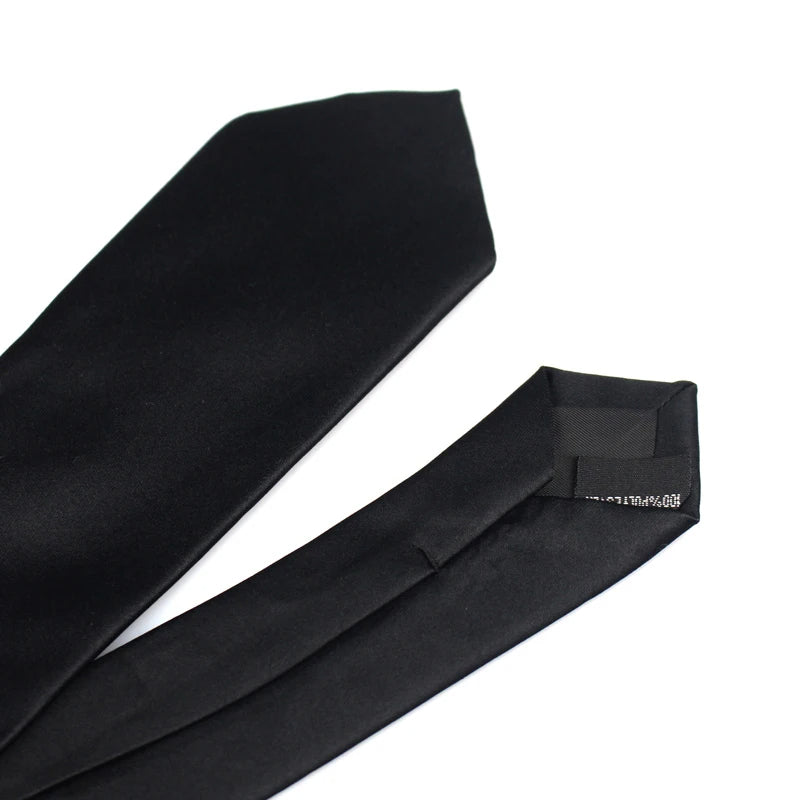 New Classic Black Ties for Men