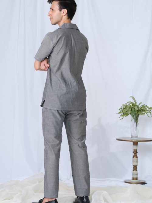 Linen Malay Safari Suit